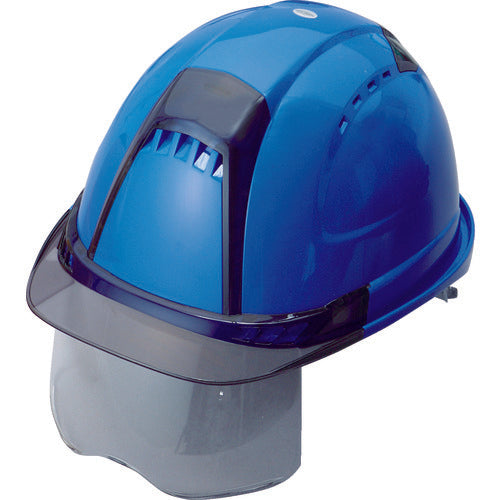 トーヨーセーフティ ヘルメット ヴェンティープラス シールド面付 ロイヤルブルー