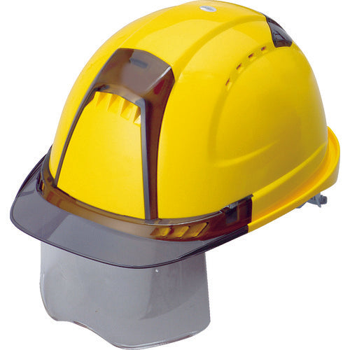 トーヨーセーフティ ヘルメット ヴェンティープラス シールド面付 うす黄