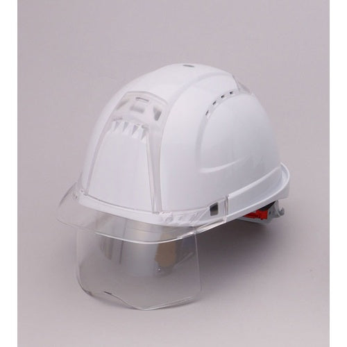 トーヨーセーフティ ヘルメット ヴェンティープラス シールド面付 白