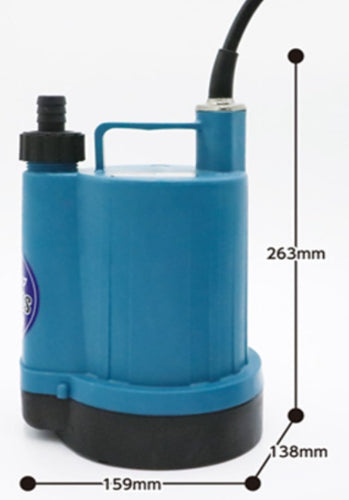 ※おススメ水害対策用品※ 清水用 水中ポンプ マイティポンプ PSP-100S オレンジサクションホースセット