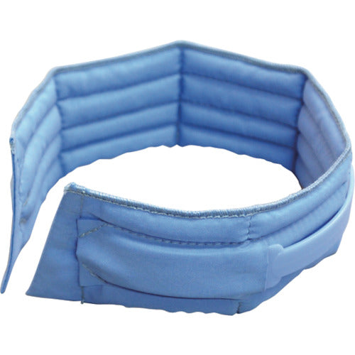 緑十字 熱中対策用品 涼感ワーククーラー サックス