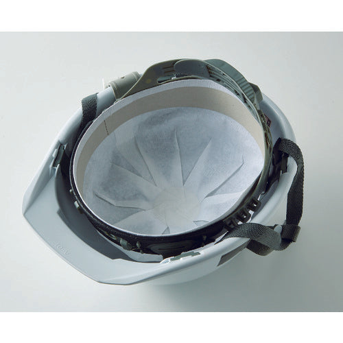 TRUSCO ヘルメット用丸型紙帽子  (120枚入)