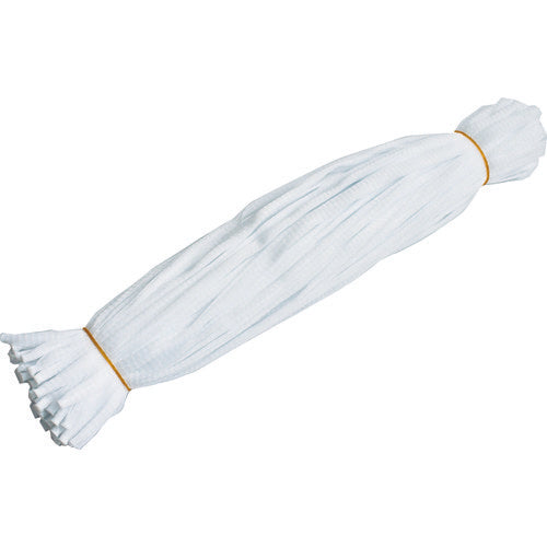 TRUSCO みかんネット 長さ45cm 白 100本入