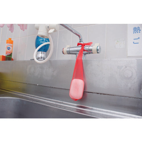 TRUSCO みかんネット 長さ45cm アソートタイプ 5本入