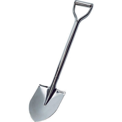 TRUSCO ステンレスショベル 丸型 全長980mm