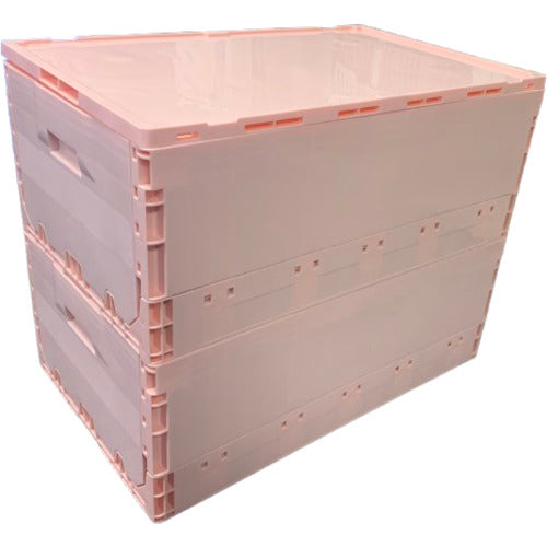 サンコー 折りたたみコンテナー 559890 コールドオリコンEP39B ピンク