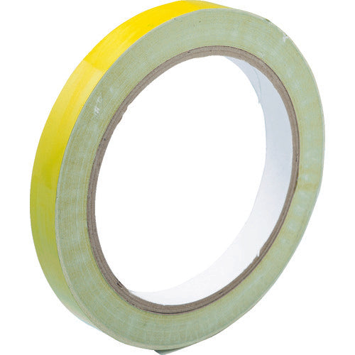 TRUSCO バッグシーリングテープ 黄 9mm×50m