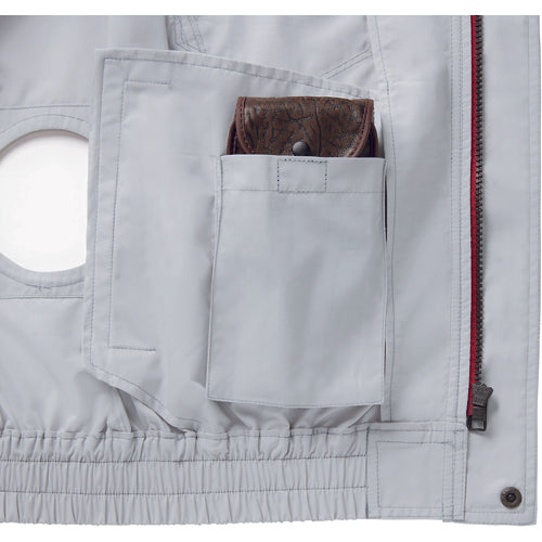 XEBEC 綿ポリ混紡ペンタス空調服XE98001−22−LL シルバーグレー