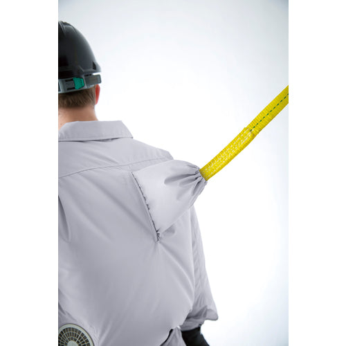 XEBEC 綿薄手現場服ヘリンボンフルハーネス仕様空調服XE98102−62−S アーミーグリーン