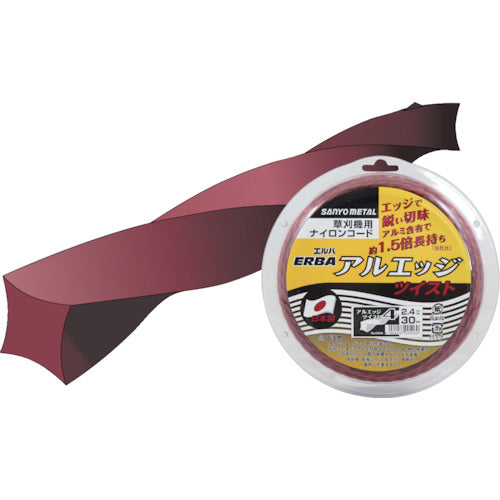 三陽金属 ナイロンコード アルエッジ4ツイスト 15m