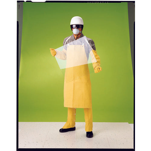 TRUSCO アラミド耐切創保護具 胸付前掛