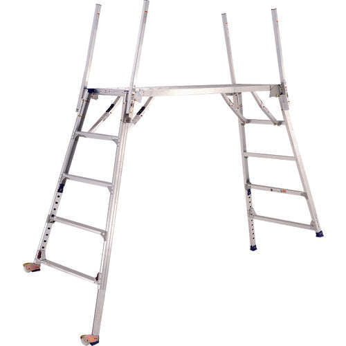 PiCa 可搬式作業台ダイナワークタフ DXA型 高さ1369〜1800mm手掛り棒付き