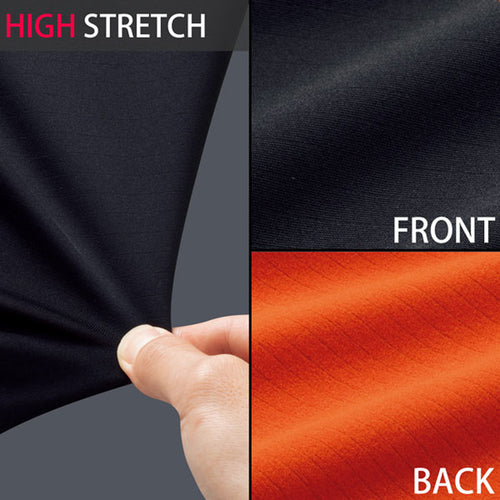 ミドリ安全 ベルデクセル ハーネス対応 ストレッチ防寒ジャンパー VE2017 上 ネイビー 3L