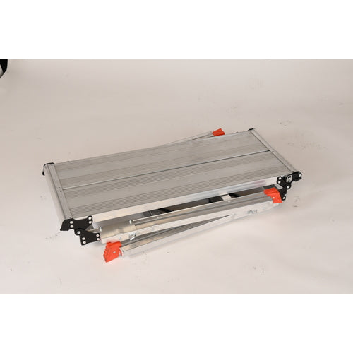 TRUSCO 手掛り棒付足場台 1000X400XH850