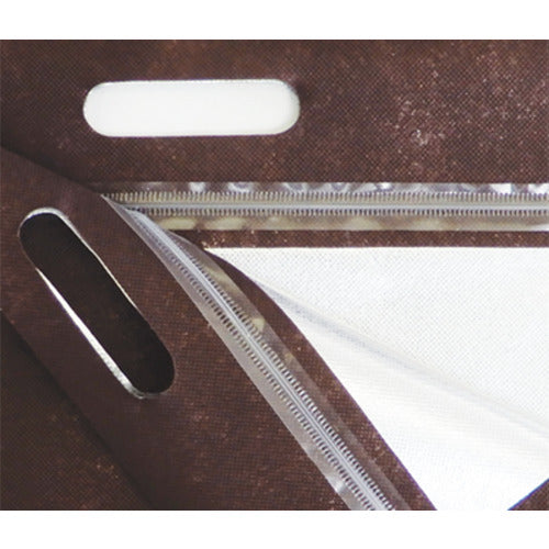 a−1 クーラーボックスカラークール チャックシール 小判抜き 小(295×210mm) ダークブラウン