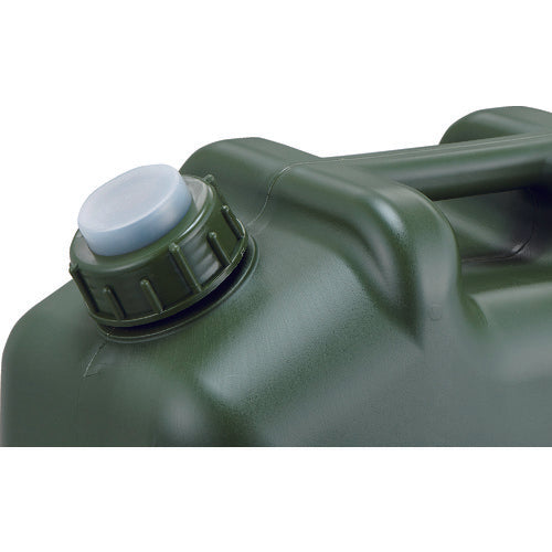 TRUSCO 両口ポリタンク(扁平缶)用ノズル OD色