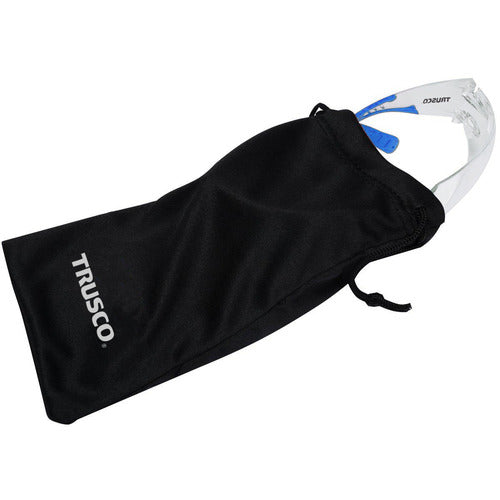 TRUSCO 超軽量保護めがね26g 密着防塵フレーム付きクリアレンズ 収納袋付