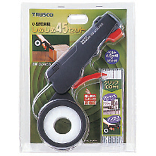 TRUSCO 小型結束機しめしめ45セット 白ベルト