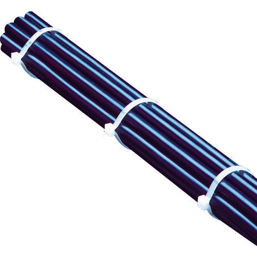 TRUSCO 手締め用結束ベルトしめしめ60セット 白