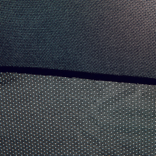 アイトス 冷感プリントコンプレスフィット長袖シャツ ブラック L