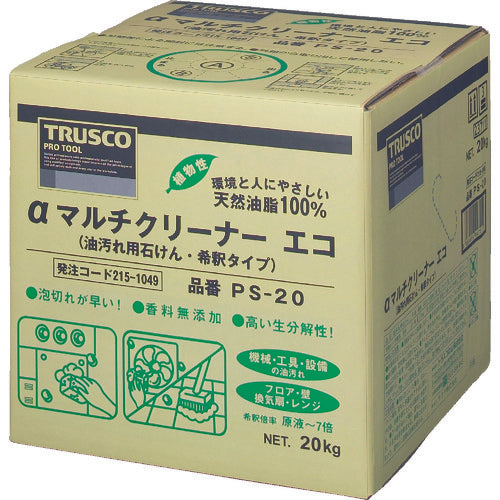 TRUSCO αマルチクリーナーエコ 20L