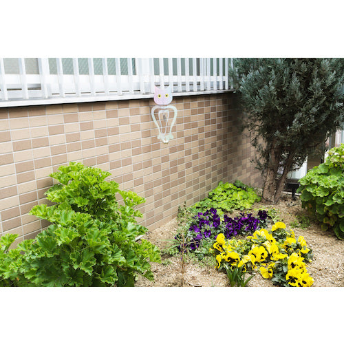 ミツギロン 防鳥用品 ピカット!回転フクロウ 幅180×奥行25×高さ390mm