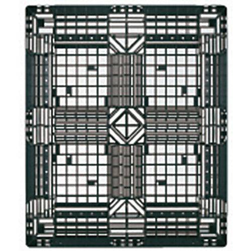 TRUSCO 樹脂パレット 片面4方差 1200X1000
