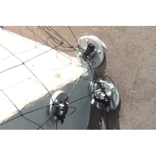 【セット品】日本鳩対策センター ピーコンネット50mmセット 難燃材入り/鳩・カラス向け