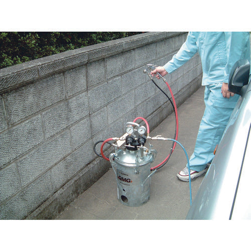 TRUSCO スプレーガン圧送式 ノズル径Φ1.1