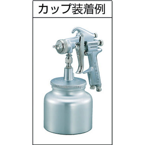TRUSCO スプレーガン吸上式 ノズル径Φ1.8