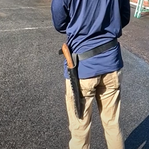 げんごろう 罠にかかった猪・鹿・熊を仕留める 「げんごろうの鉈」