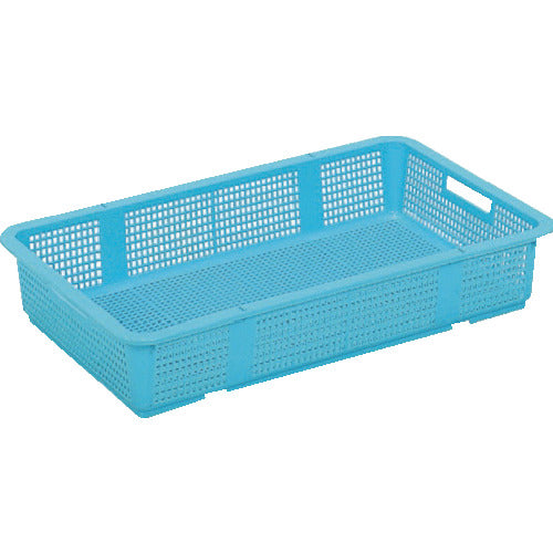 サンコー 水切篭(PP) 101430 ライトブルー