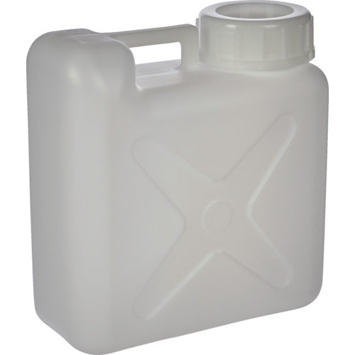 TRUSCO 広口 ポリタンク(扁平缶) 10L