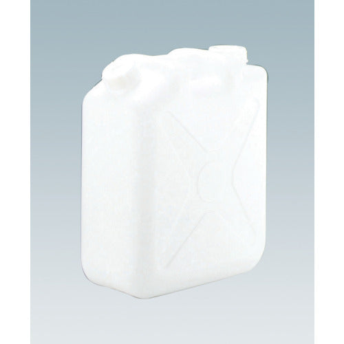 TRUSCO 両口ポリタンク(扁平缶) ノズル無 20L