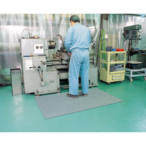 テラモト 吸油マットGY 700mm×850mm