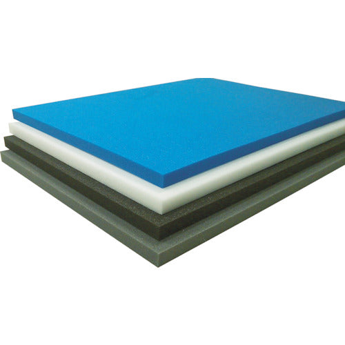 TRUSCO 発泡ポリエチレンシート ソフト 15mm 1mX1m 黒 1枚1袋梱包