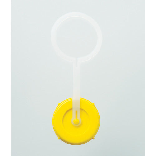 TRUSCO カラーキャップ ポリタンク(扁平缶)用 イエロー