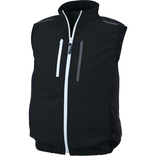 XEBEC 空調服制電ベスト XE98028−90−3L クロ