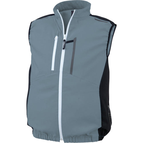 XEBEC 空調服制電ベスト XE98028−43−5L ブルーグレー