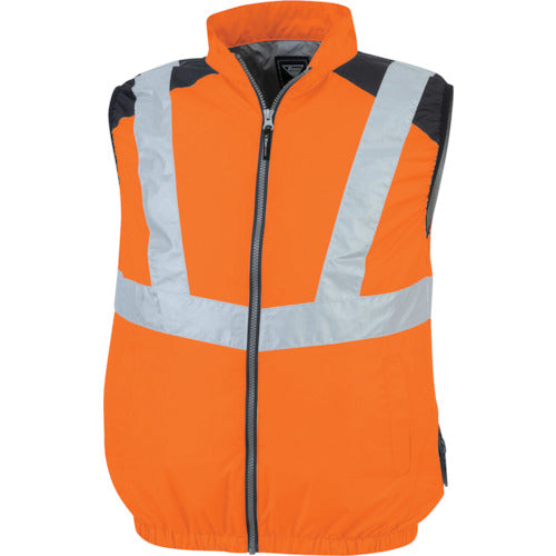 XEBEC 空調服ベストXE98025−82−5L オレンジ