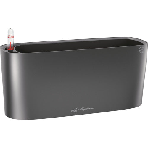 Lechuza 底面給水プランター デルタ20 土容量5L チャコール