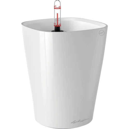 Lechuza 底面給水プランター デルティーニ 土容量1.2L ホワイト