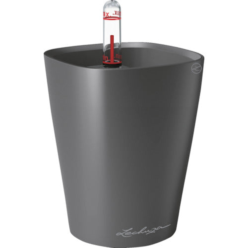 Lechuza 底面給水プランター ミニデルティーニ 土容量0.4L チャコール