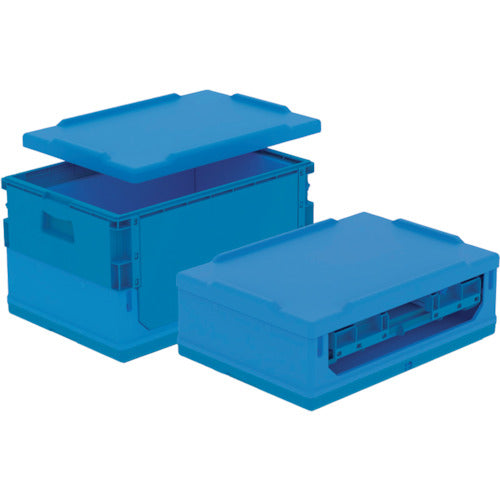 サンコー 折りたたみコンテナー 561130 コールドオリコンEP34B ブルー