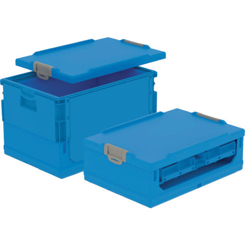 サンコー 折りたたみコンテナー 561290 コールドオリコンEP38B ブルー