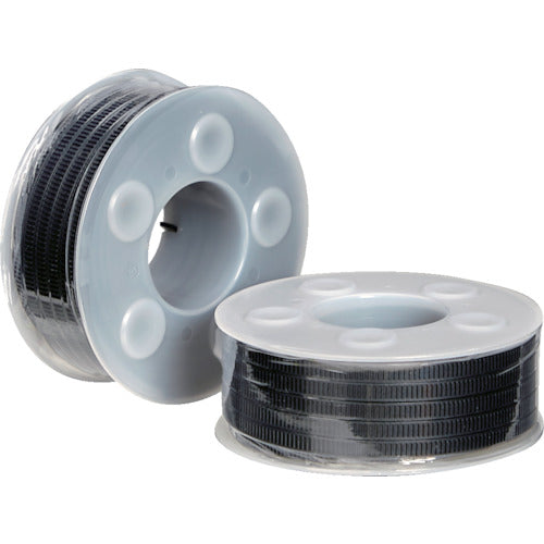 TRUSCO 小型結束機しめしめ45用ベルト 黒 4.5mmX15m (2個入)