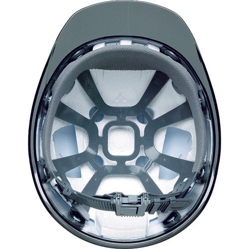 ミドリ安全 PC製ヘルメット スライダー面付 透明バイザー