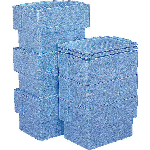 サンコー 発泡素材コンテナー 760013 EPバケット#40(本体) 青