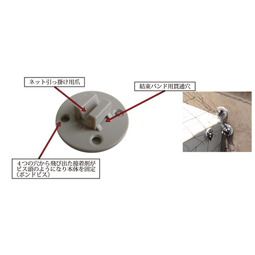 日本鳩対策センター ピーコンネット ピッタンコ取付用 接着剤 ボンドクイックメンダー