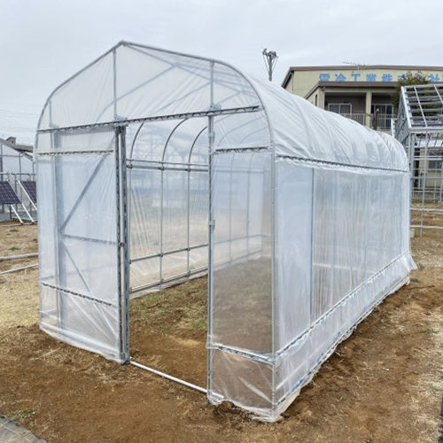 プロ仕様 小型 ビニールハウス ヒロガーデン 4坪 MEスライドドア仕様